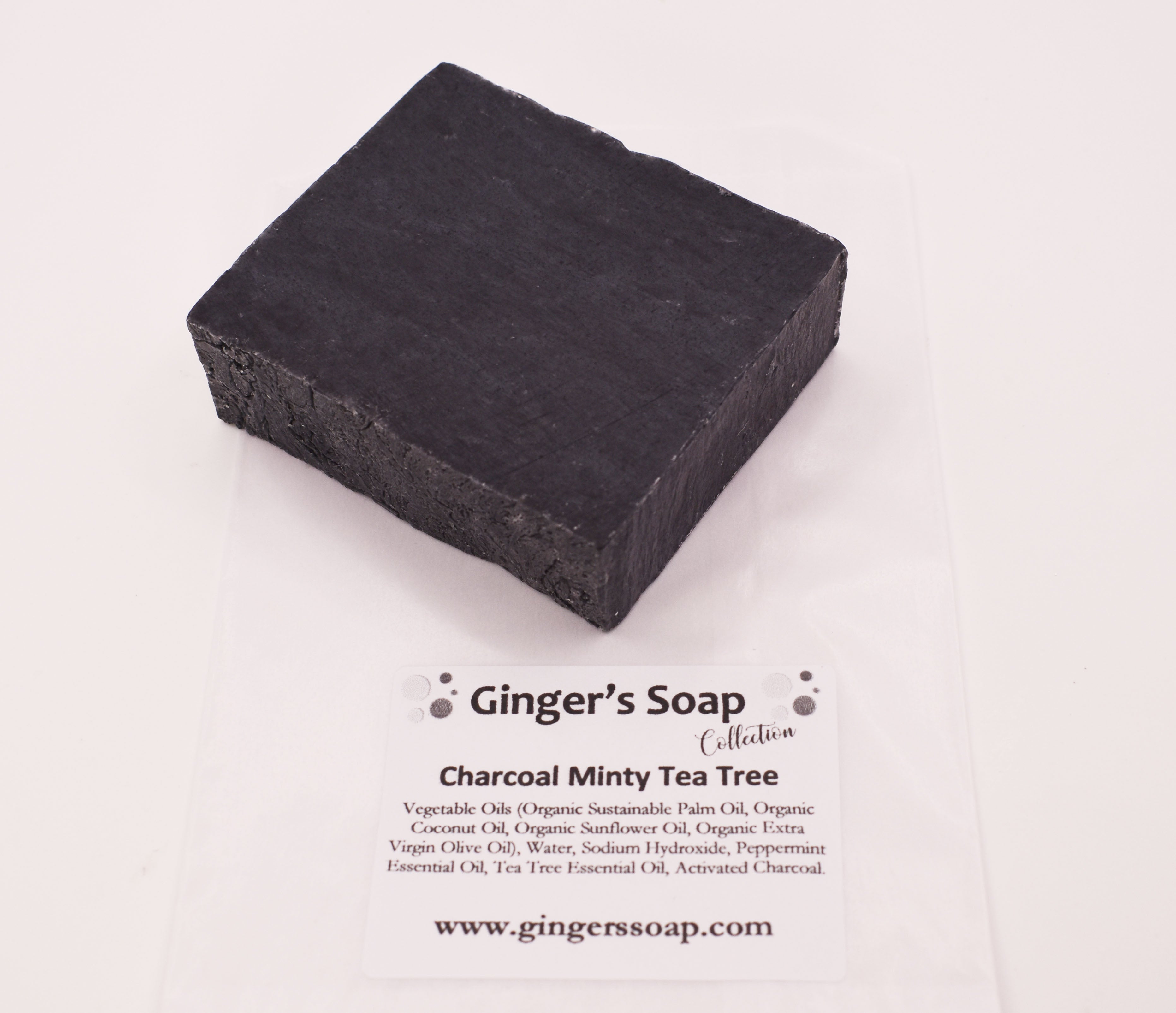 Charcoal Minty Tea Tree Soap