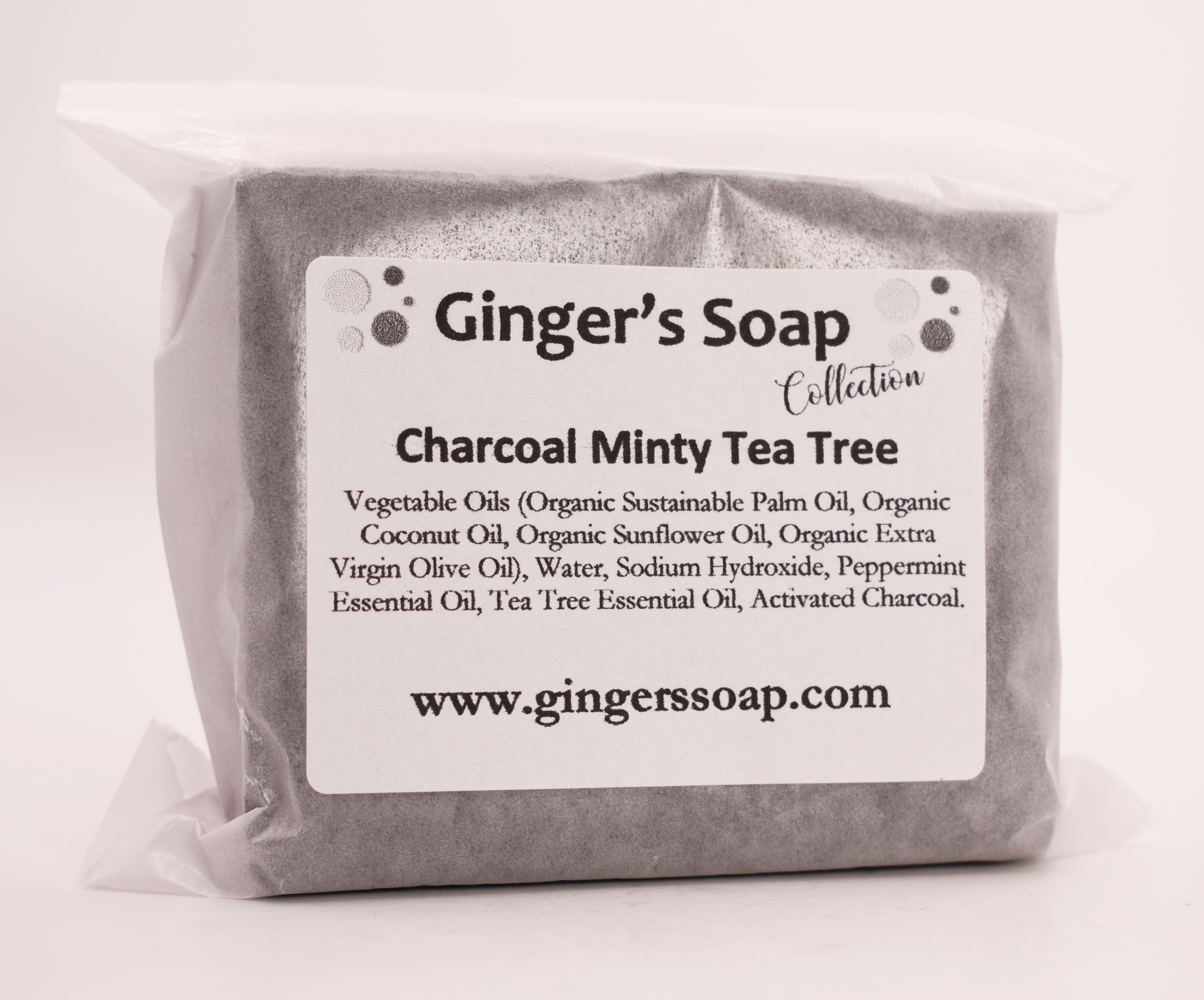 Charcoal Minty Tea Tree Soap